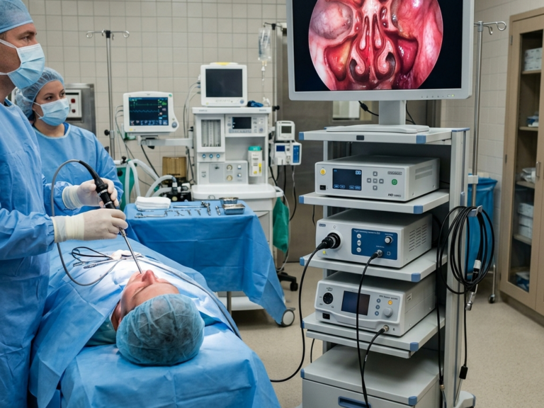 ent endoscopic video tower ЛОР-операционная: какое оборудование необходимо и как его разместить
